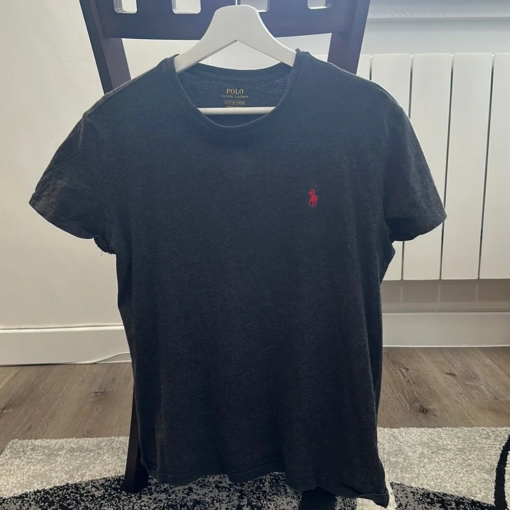 Polo Ralph Lauren T-Shirt - Grey - Small - Picture 1 of 4